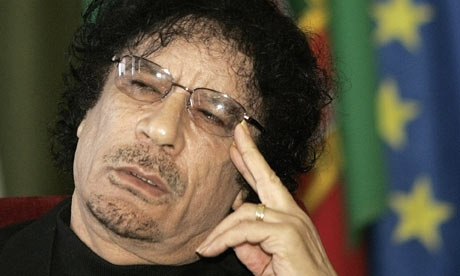 muammar al gaddafi 2011. Al Davis and Muammar al-